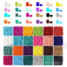 Miyuki 2mm Seed Glass Beads Plastic Box 24 Colors Shiny High Quality Seed Beads For Jewelry Diy Making